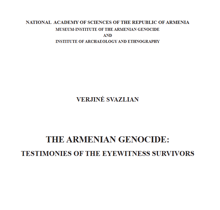 The Armenian genocide