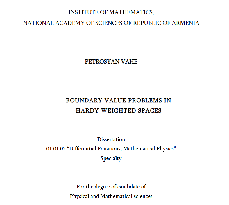Boundary value problems in Hardy weighted spaces