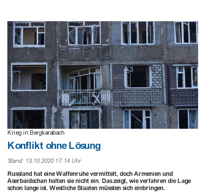Konflikt ohne Lösung
