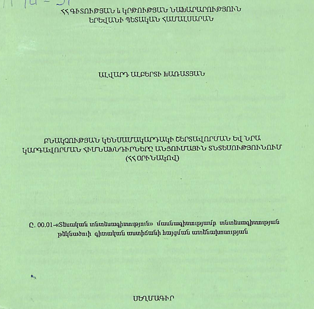 Բնակչության կենսամակարդակի շերտավորման և նրա կարգավորման հիմնախնդիրները անցումային տնտեսությունում (ՀՀ օրինակով)