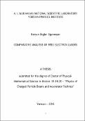 Comparative analysis of free electron lasers