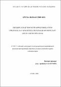 Մարզային մակարդակում բուժօգնության որակի ապահովման և կառավարման առանձնահատկությունները (Շիրակի մարզի օրինակով)