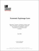 Economic espionage laws
