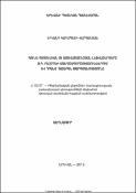 Հունա-հռոմեական ու աստվածաշնչյան լեզվաշերտերը Ջ. Գ. Բայրոնի ստեղծագործություններում և դրանց հայերեն թարգմանությունը
