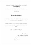 Բնութագրիչ փոխանցման ֆունկցիաների մեթոդով բազմաչափ դիսկրետ կառավարման համակարգերի մշակում