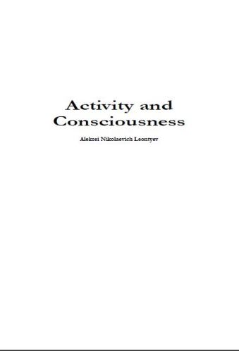 Activity and consciousness