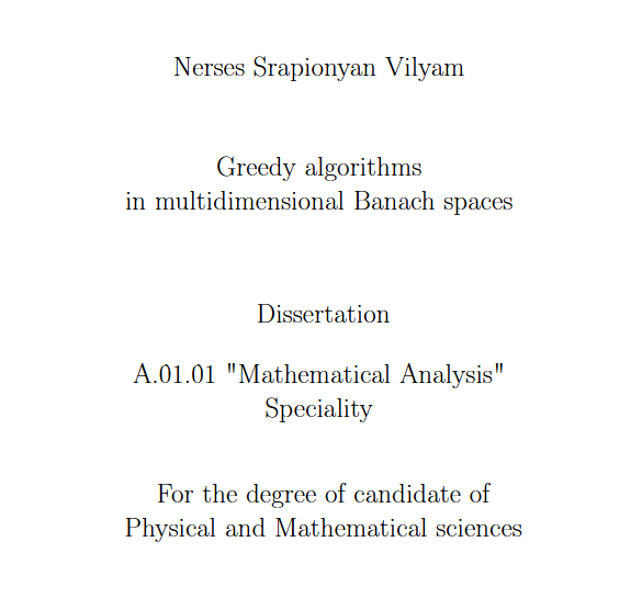 Greedy algorithms in muldimensional Banach spaces