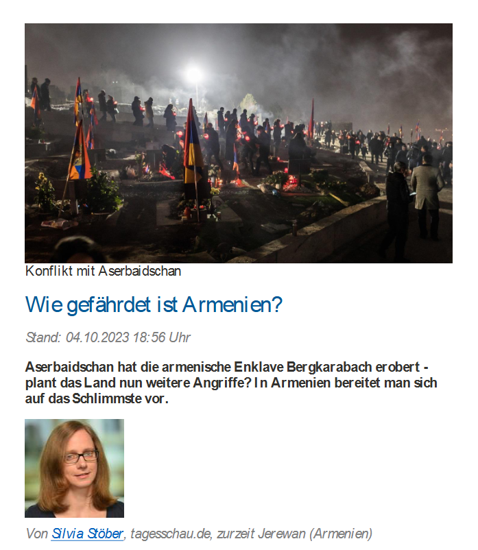 Wie gefährdet ist Armenien?