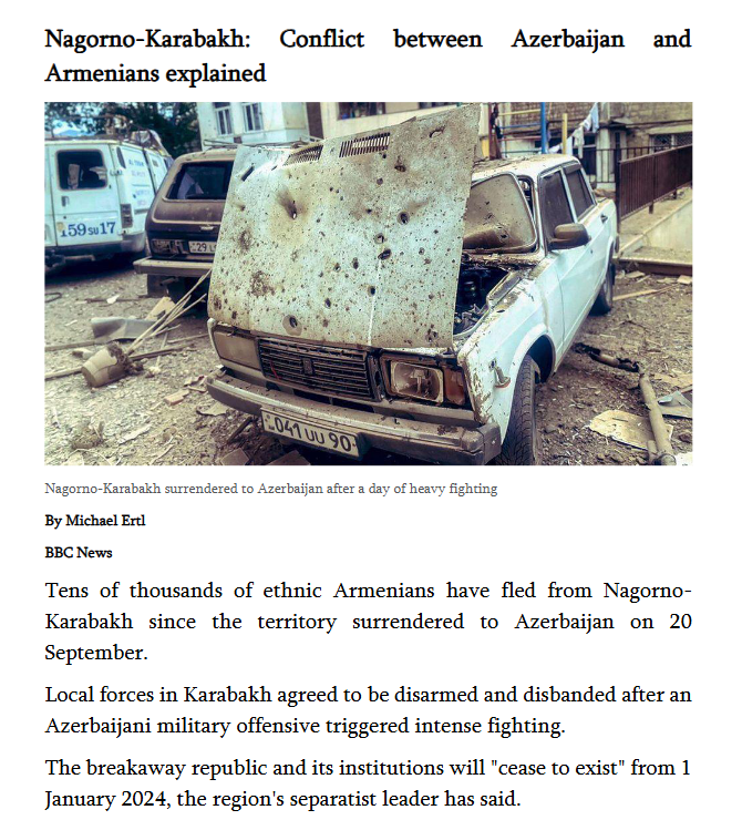 Nagorno-Karabakh: Conflict between Azerbaijan and Armenians explained