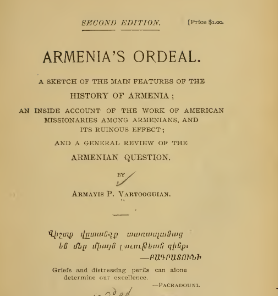 Armenia's ordeal